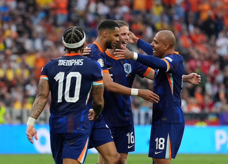 The Netherlands showed signs of clicking into gear against Romania
