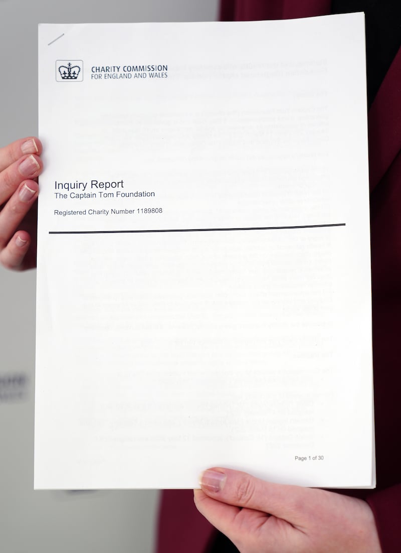 The Charity Commission report follows an inquiry opened in June 2022