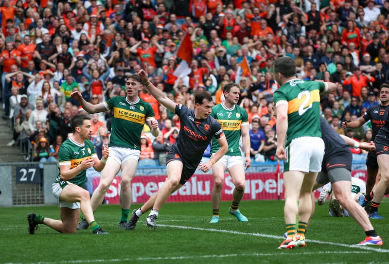 Armagh Beat Kerry to reach the All Ireland Final at Croke Park.
PICTURE COLM LENAGHAN