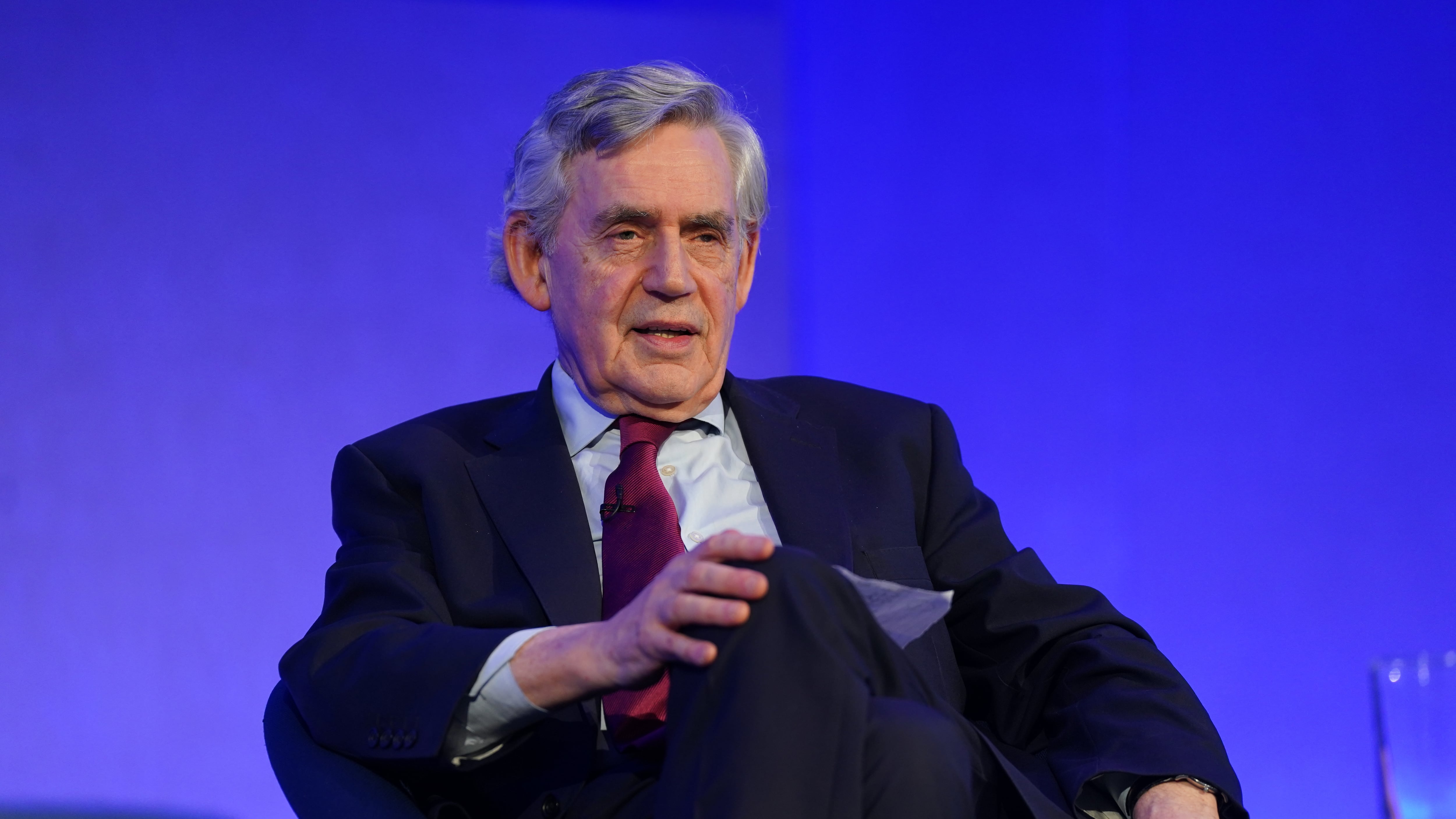 Former prime minister Gordon Brown called for poverty to be tackled