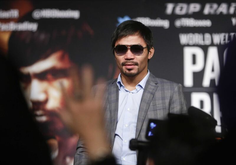 Manny Pacquiao&nbsp;