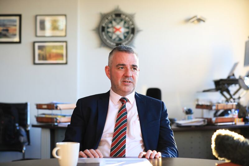 Liam Kelly, chairman of the Police Federation for Northern Ireland