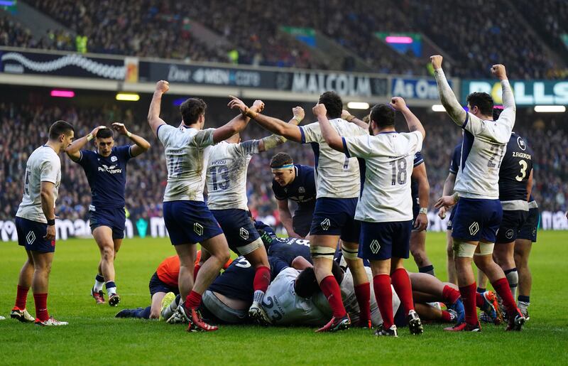 Scotland suffered late despair against France