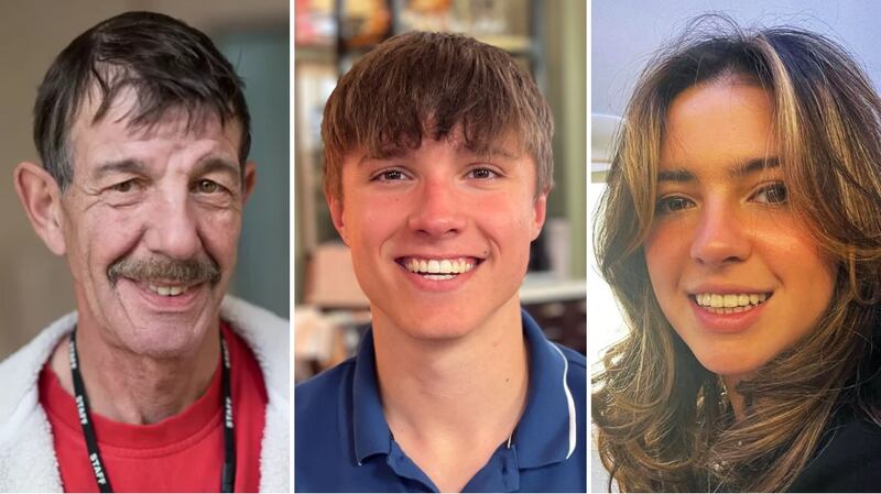 Calocane was sentenced to an indefinite hospital order last month for stabbing to death Ian Coates, left to right, Barnaby Webber and Grace O’Malley-Kumar