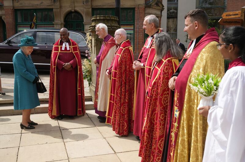 Queen Elizabeth II visits Manchester