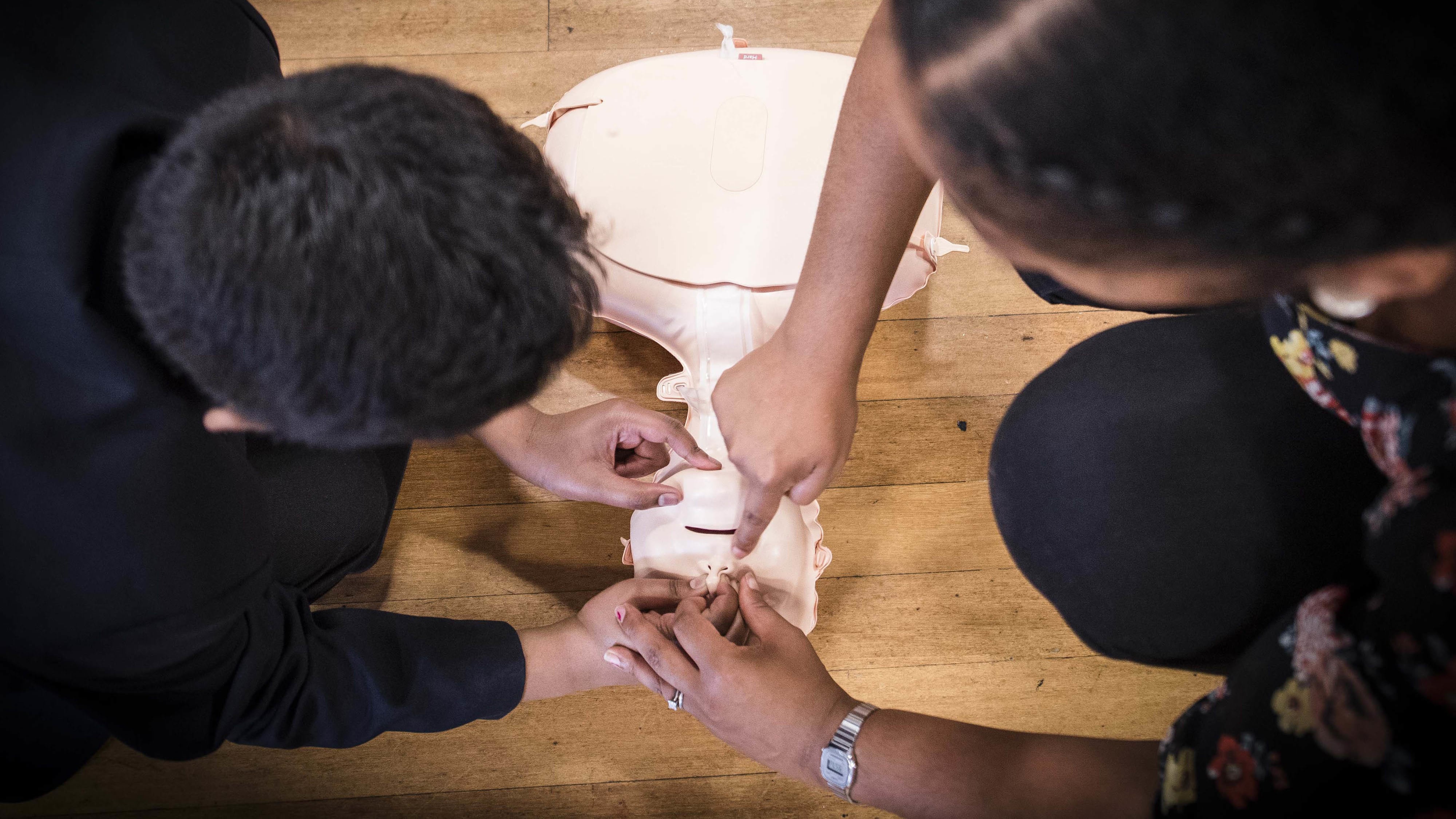 The British Heart Foundation is urging people to use its online tool to learn CPR