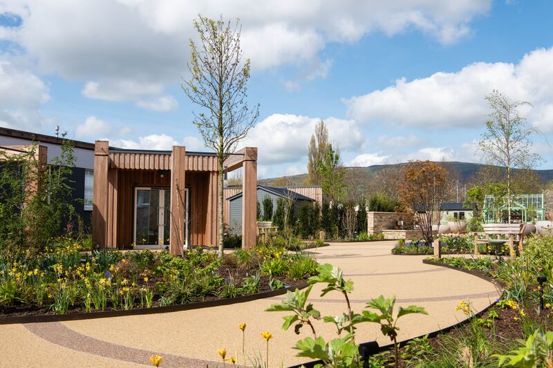 Horatio's Garden Northern Ireland is officially opened at Musgrave Park Hospital, providing a fully accessible sanctuary for patients coping with spinal injury.