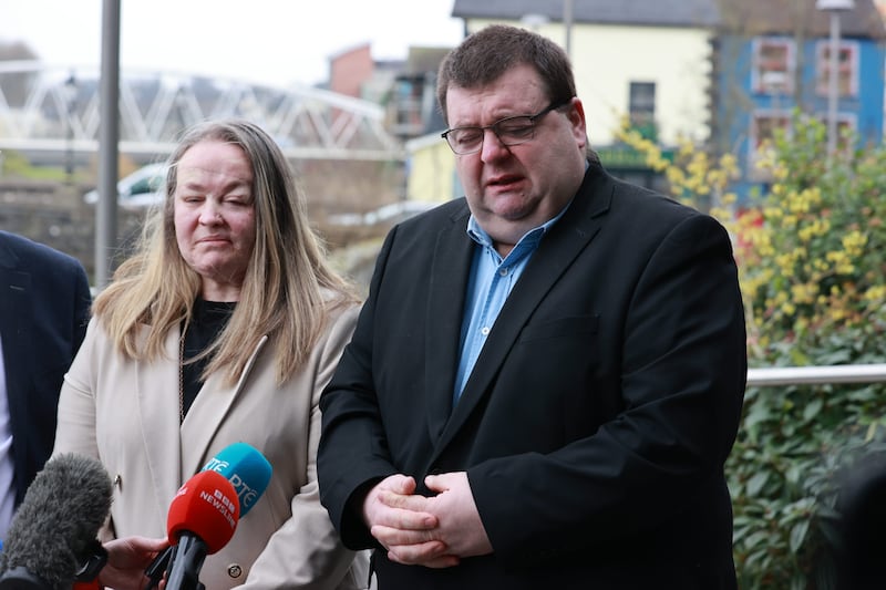 Garry McGillion told the public inquiry of his grief when he was told about the death of his niece Breda