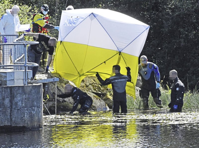 Police searching for the remains of Damien Heagney 