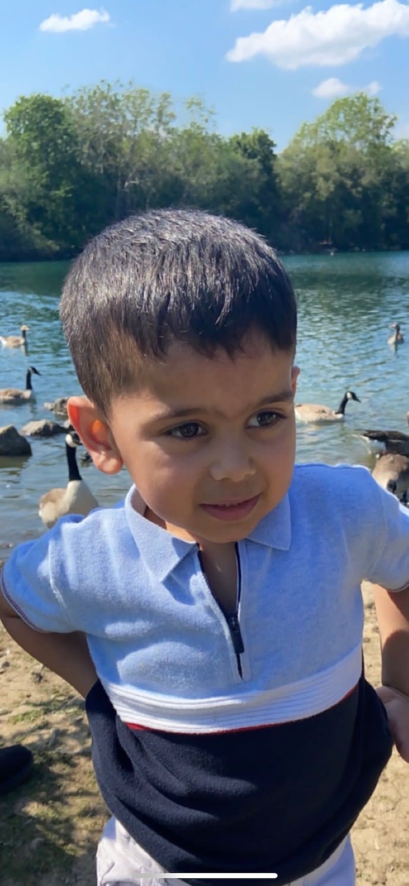 Yusuf’s uncle described the five-year-old as ‘a very active little boy’