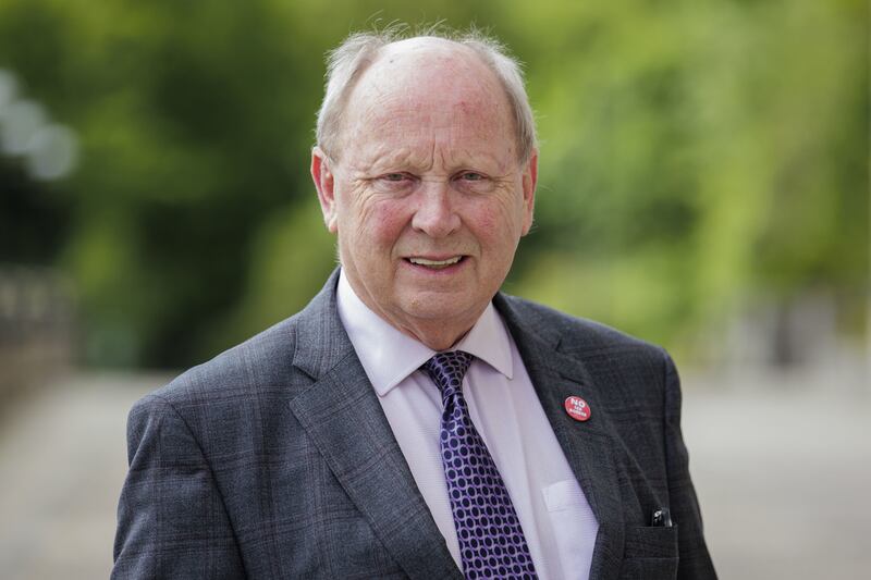 TUV leader Jim Allister called for more money for healthcare