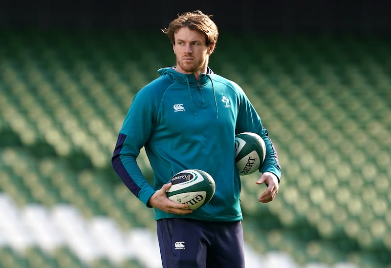 Ryan Baird will miss Ireland’s clash with Fiji