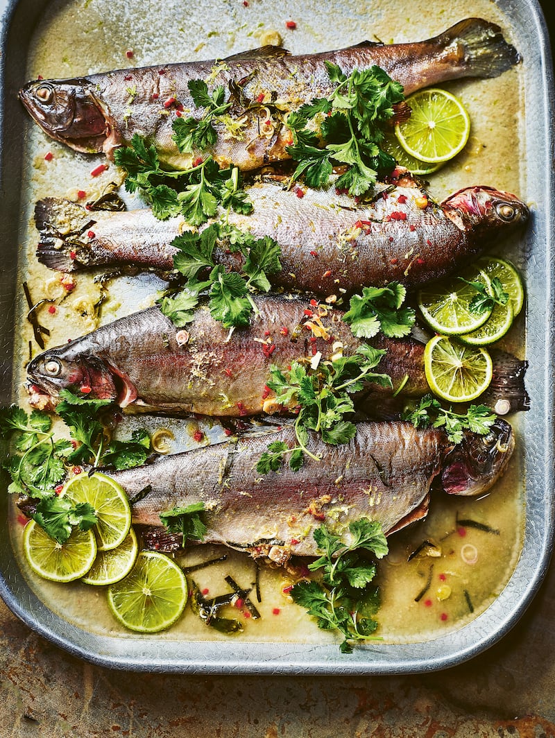 Thai tequila trout from BOLD