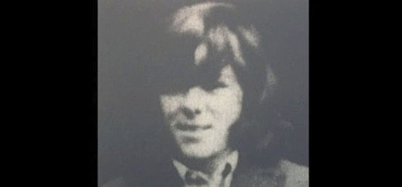 Francis Rice was killed in May 1975. Picture by BBC