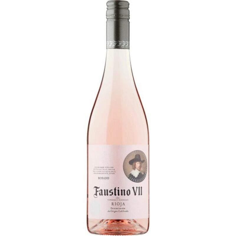 Faustino VII Rioja Rosé, Spain, was £7, now £5.50, Asda