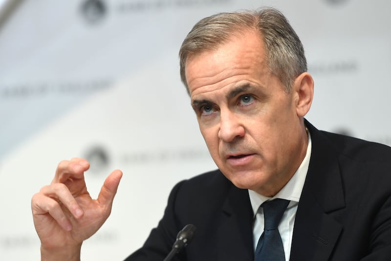 Mark Carney was governor of the Bank of England between 2013 to 2020