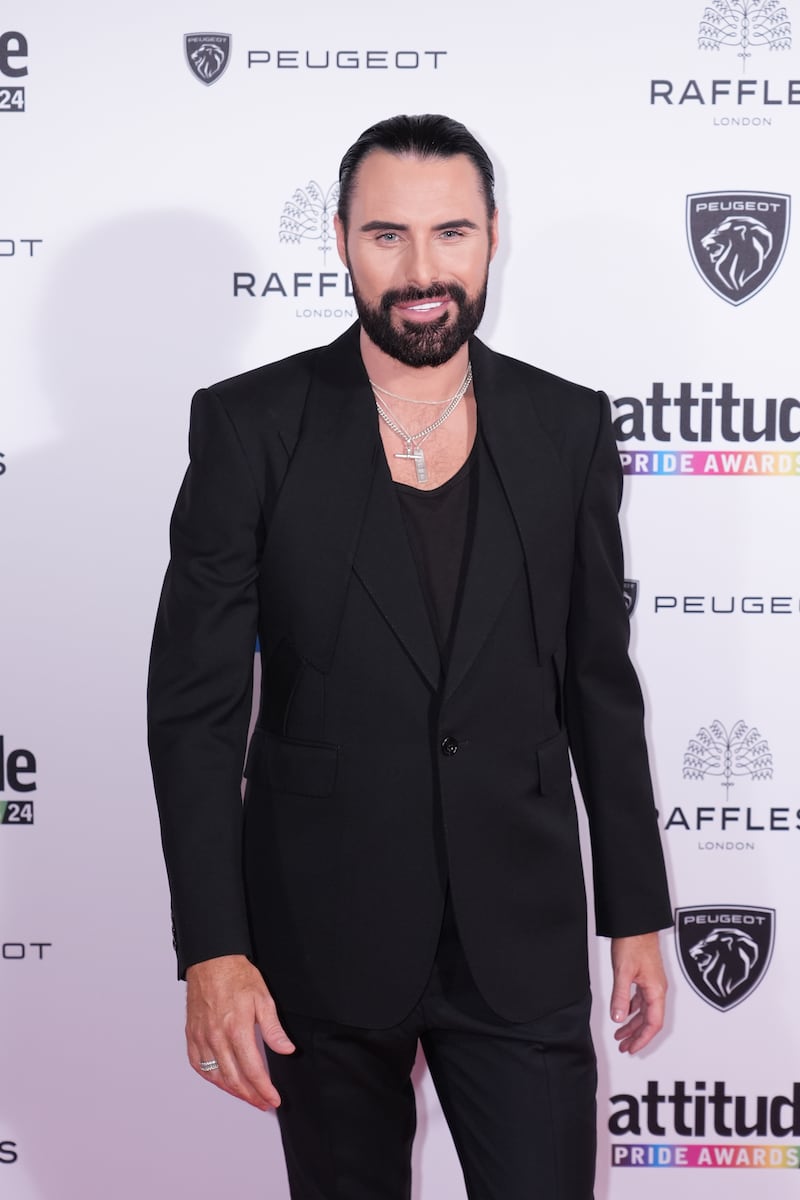 Rylan Clark was the host of the Attitude Pride Awards 2024