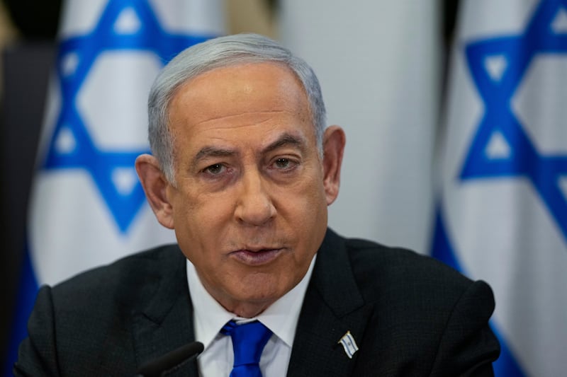Israeli Prime Minister Benjamin Netanyahu (Ohad Zwigenberg, Pool/AP)