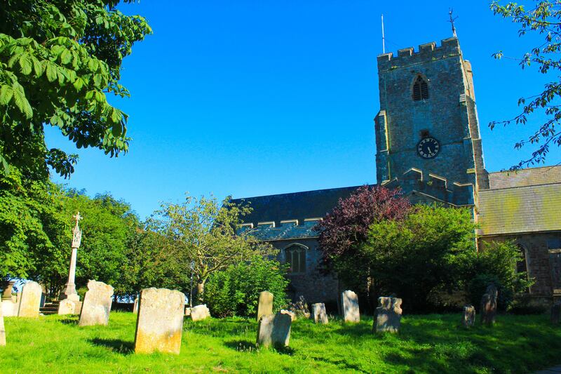 2E5BK21 The building of Parish Church of St Mary & St Eanswythe, Folkestone