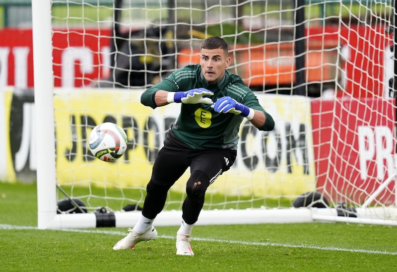 Leeds goalkeeper Karl Darlow made his Wales debut in a 2-1 win over Montenegro last month