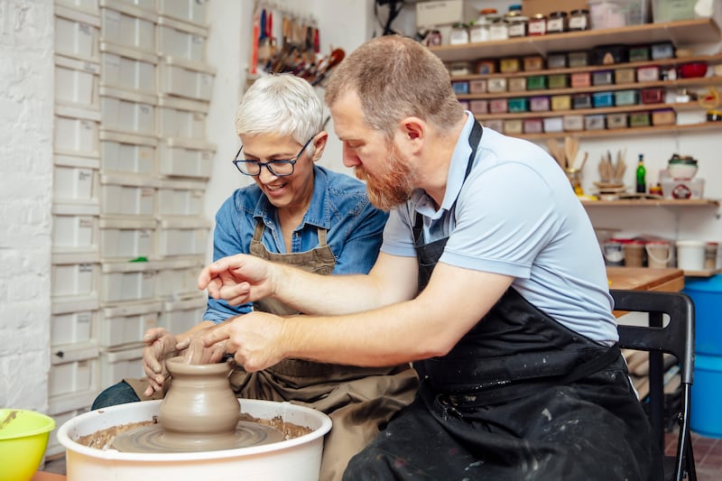 Try a pottery class