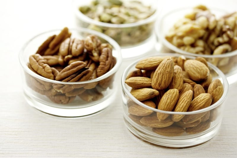 Nuts and seeds provide protein, fibre and healthy fats 