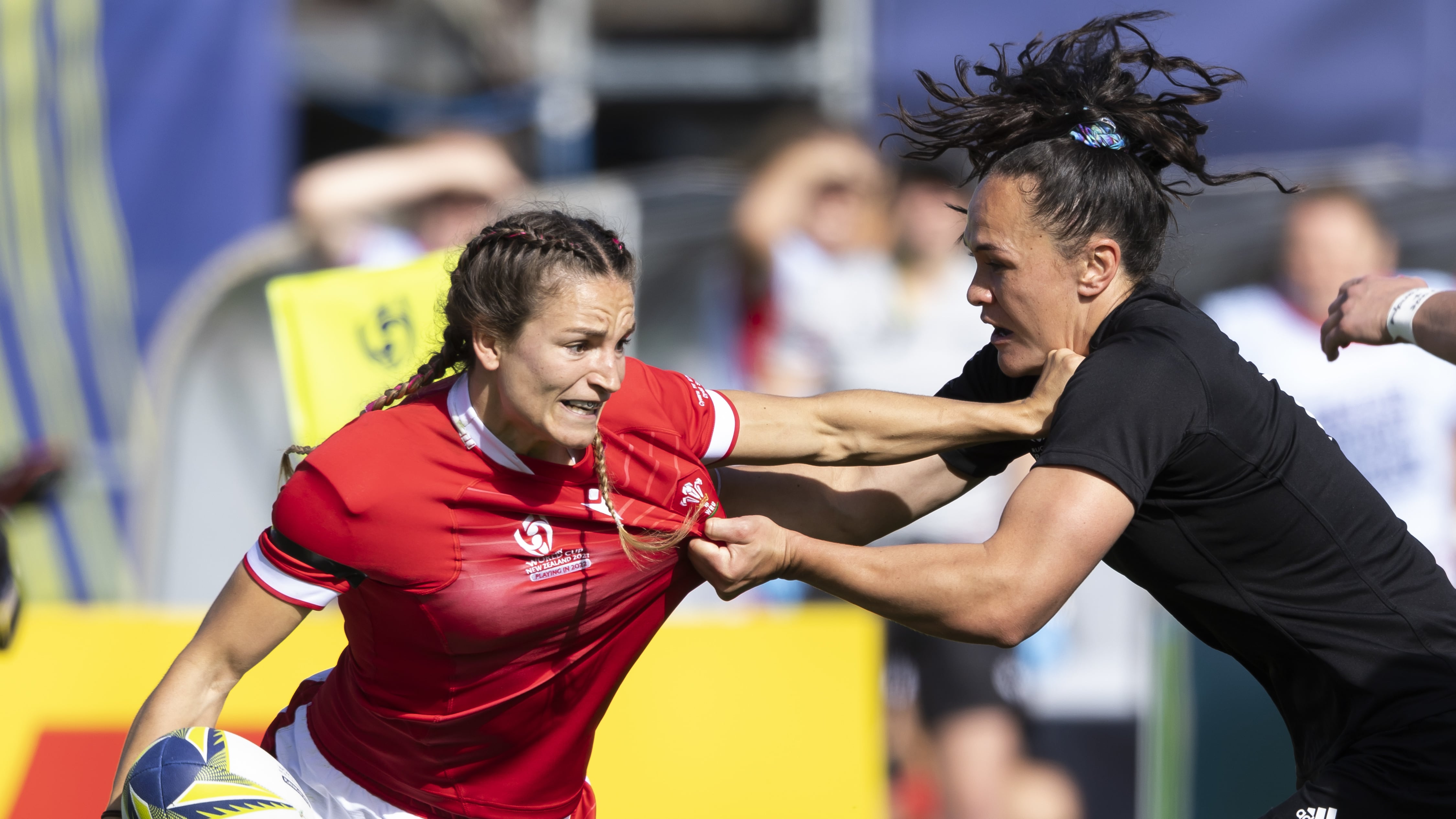 Wales winger Jasmine Joyce, left, helped Team GB finish fourth at both Rio 2016 and Tokyo 2020