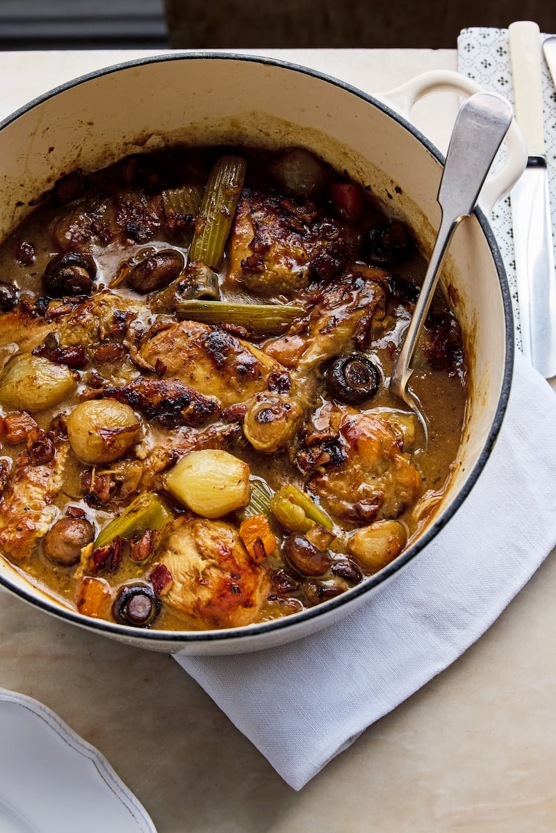 Marcus Wareing's quick coq au vin recipe