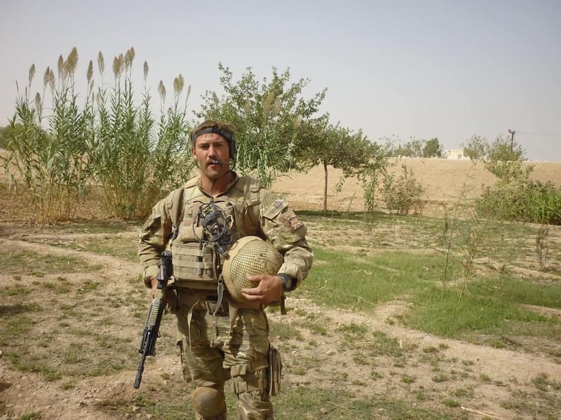 Robert Barnett served on three tours of Afghanistan and two of Iraq