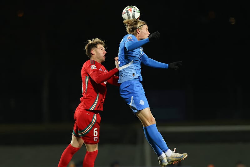 Wales and Iceland had to settle for a draw (Arni Torfason/AP)