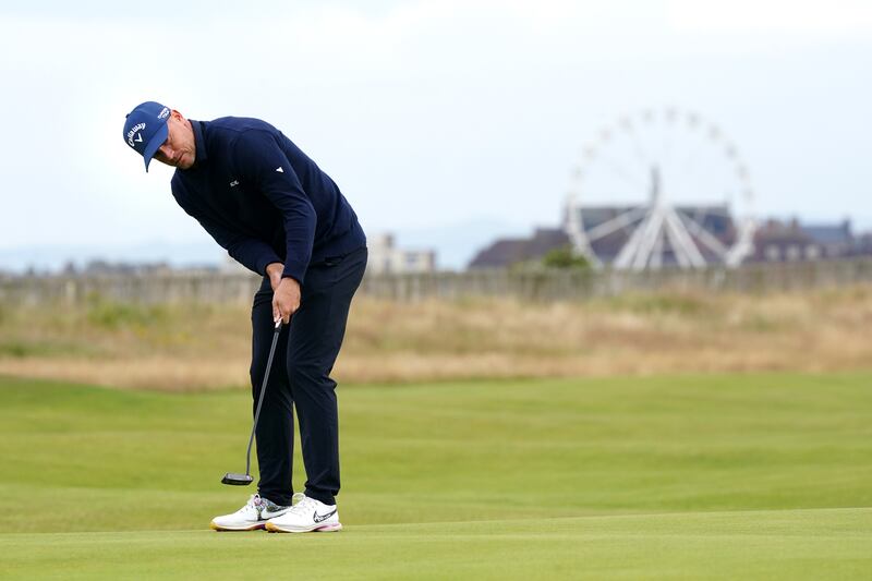 Sweden’s Alex Noren set the early clubhouse target on day one of the 152nd Open