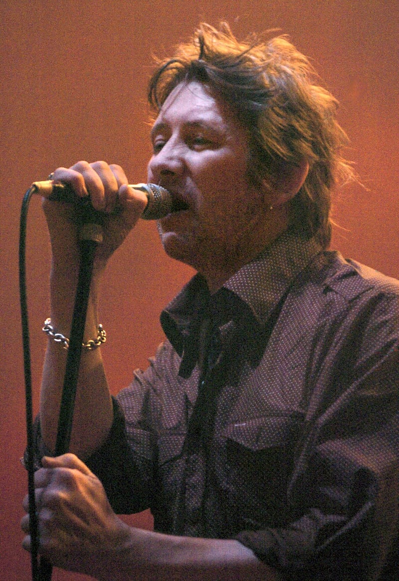 The Pogues’ lead singer Shane MacGowan who died in 2023