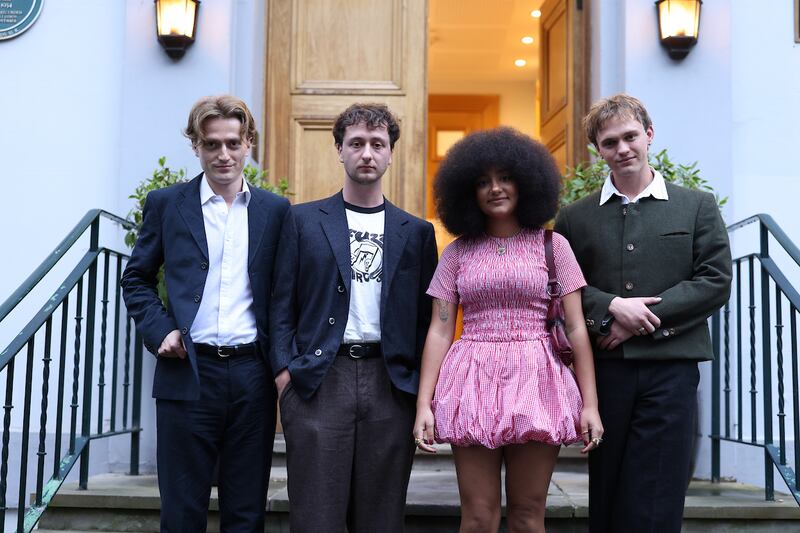 English Teacher at the Mercury Prize award ceremony at Abbey Road Studios, London