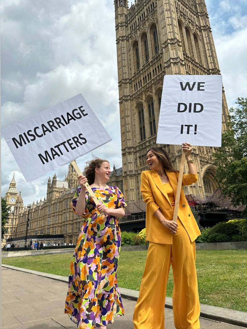 Myleene Klass and Olivia Blake