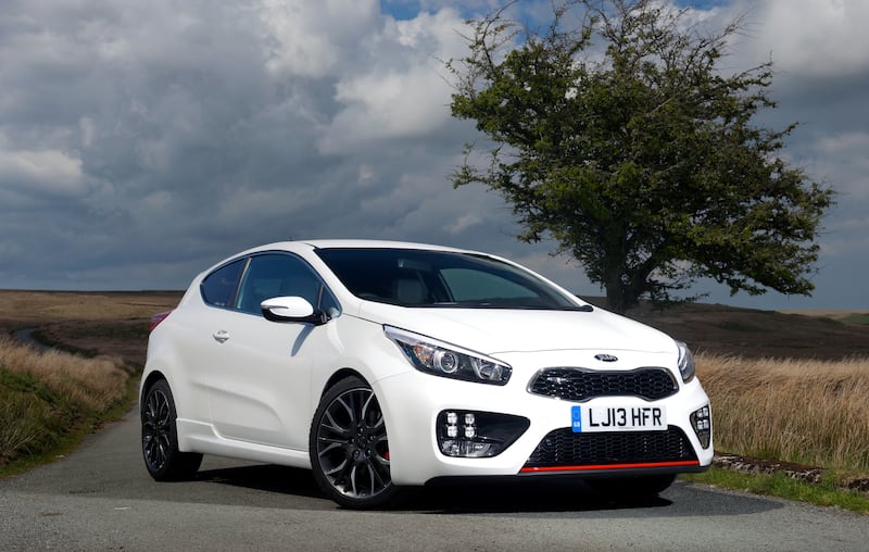 The Proceed GT was Kia’s first attempt at a hot hatchback. (Kia)