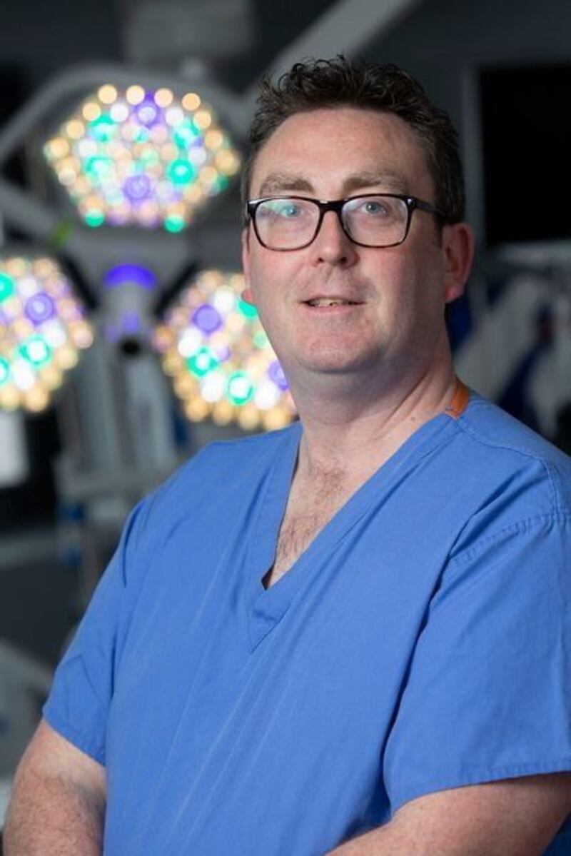 Niall McGonigle, Northern Ireland Director of the Royal College of Surgeons of England.