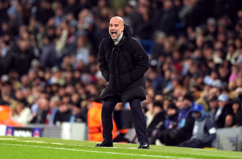 Pep Guardiola saw his side collapse from 3-0 up