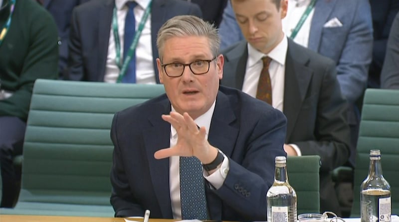 Sir Keir Starmer was making his first appearance as Prime Minister in front of the Liaison Committee