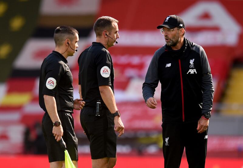 David Coote was suspended by PGMOL after video emerged of him making derogatory remarks about Jurgen Klopp