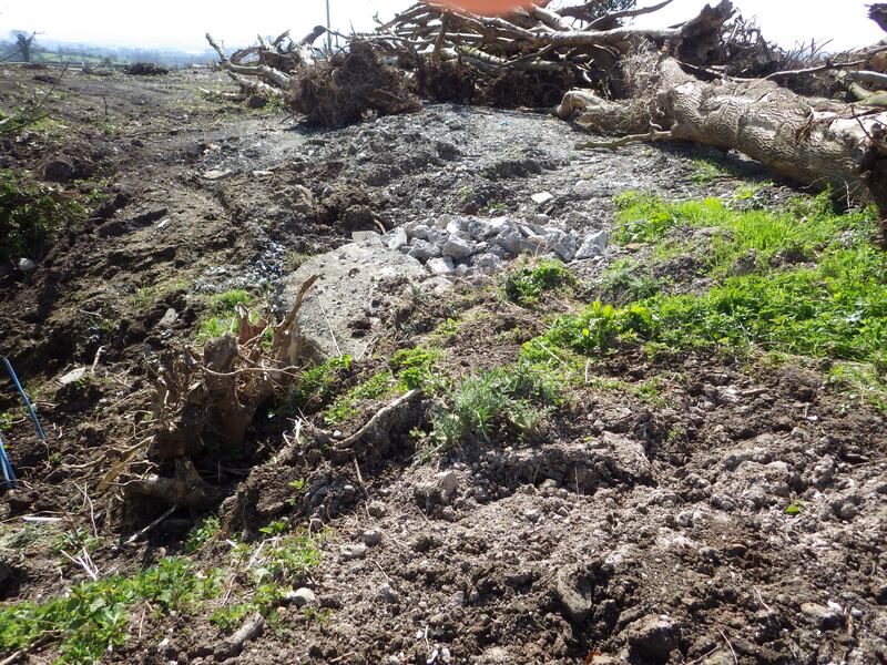 Moneybroom, lime kilns: ANT 063-500, site visit 15/04/2021.