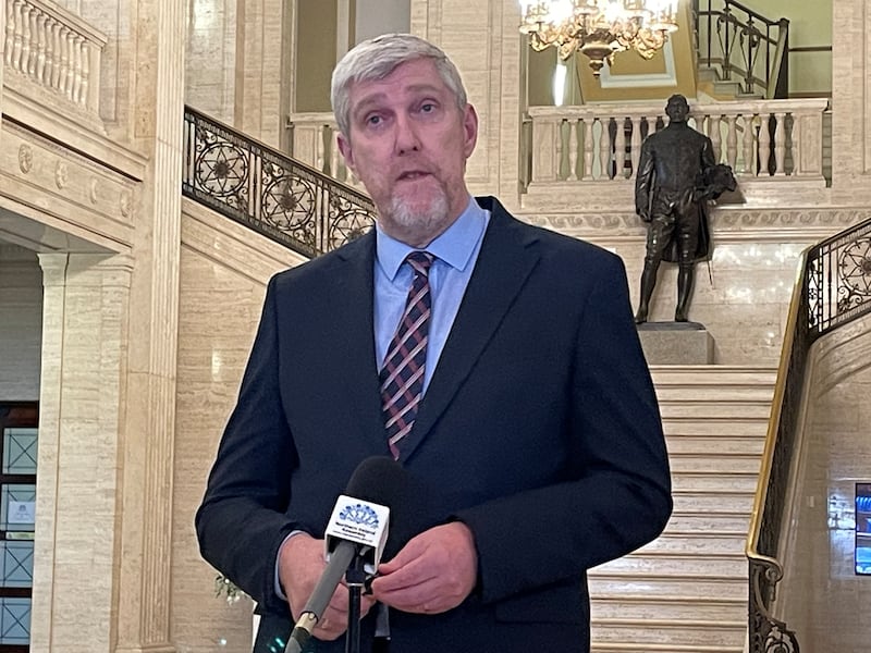 Stormont Infrastructure Minister John O’Dowd has said the proposed upgrade of the A5 road will commence before the end of this year. He was speaking to media in the Great Hall at Parliament Buildings in Belfast following a funding announcement for the project by the Irish government.