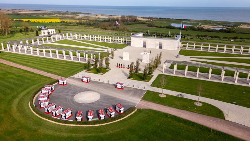 The June 6 event in Normandy will conclude with a two-minute silence