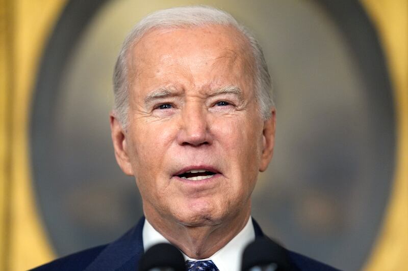 President Joe Biden’s memory was described as ‘hazy, fuzzy, faulty, poor’ and as having ‘significant limitations’ (AP Photo/Evan Vucci)