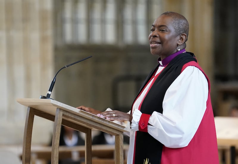 Bishop of Dover Rose Hudson-Wilkin is giving the Christmas Day sermon from Canterbury Cathedral