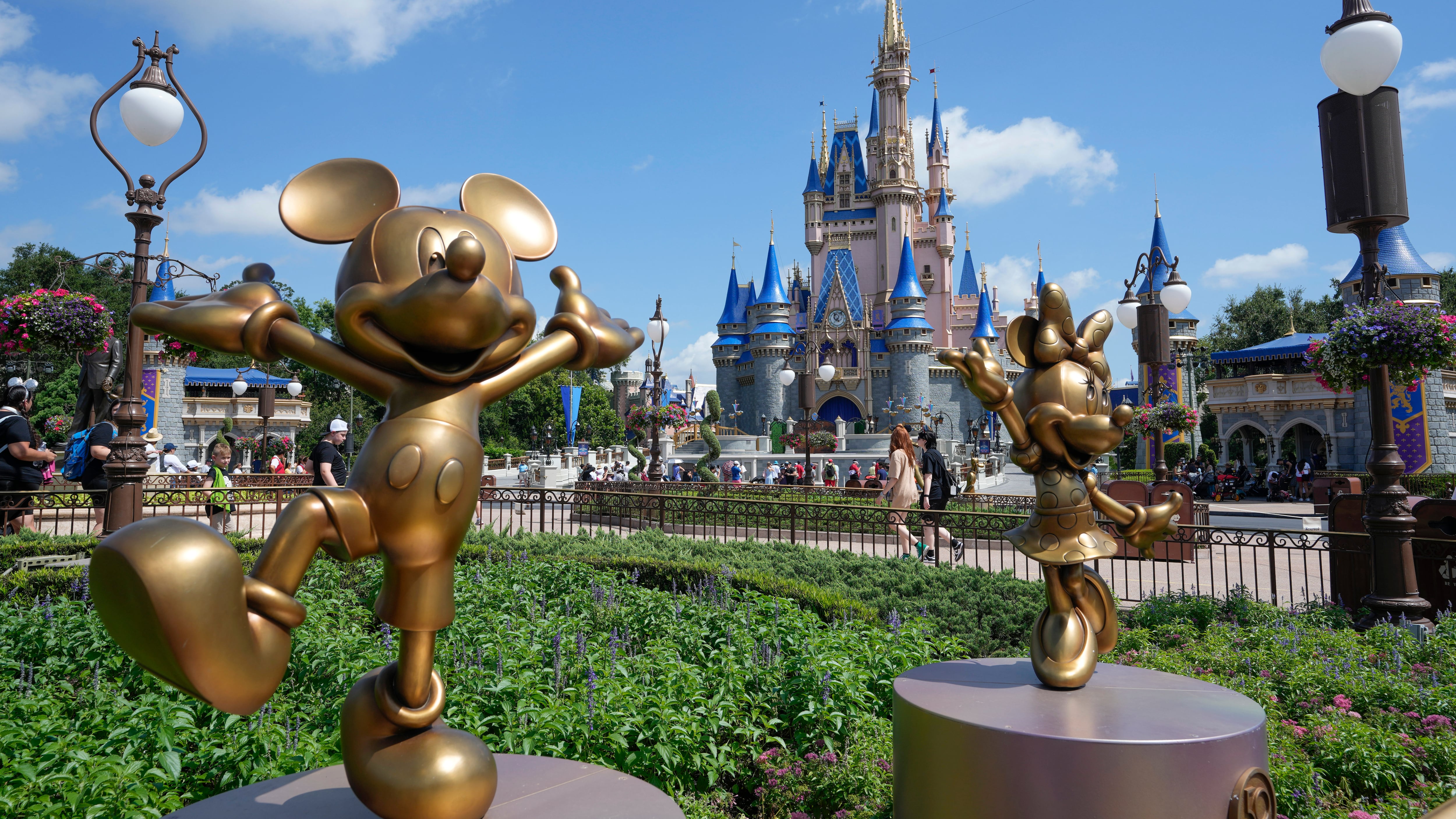 Walt Disney World in Florida (John Raoux/AP)