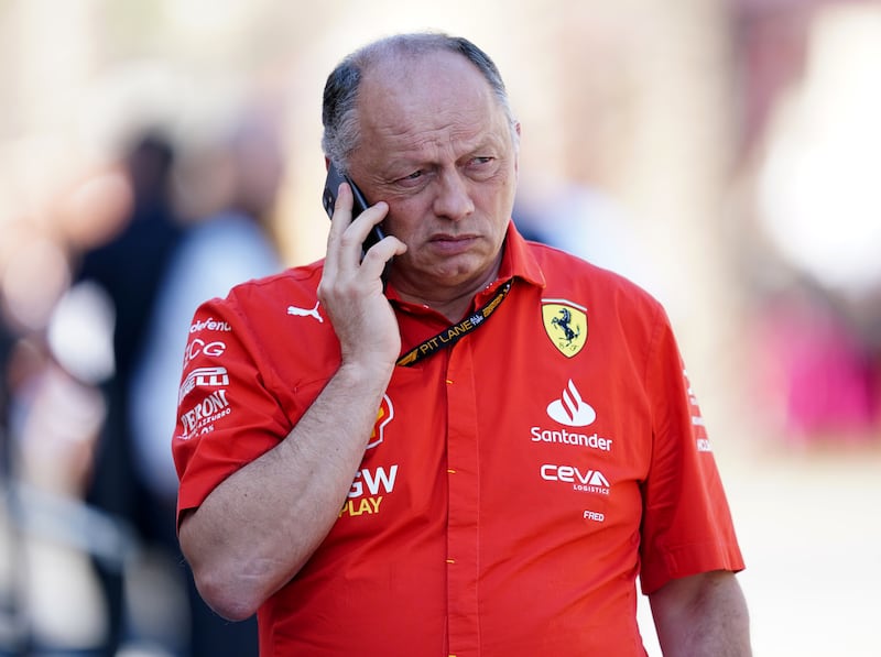 Ferrari team principal Fred Vasseur says he is not concerned by Lewis Hamilton’s form