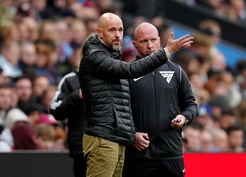 Pressure is mounting on United boss Erik ten Hag