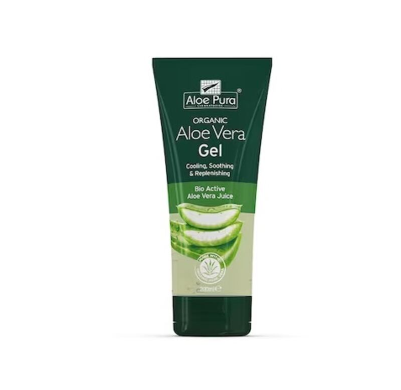 tube of aloe vera gel