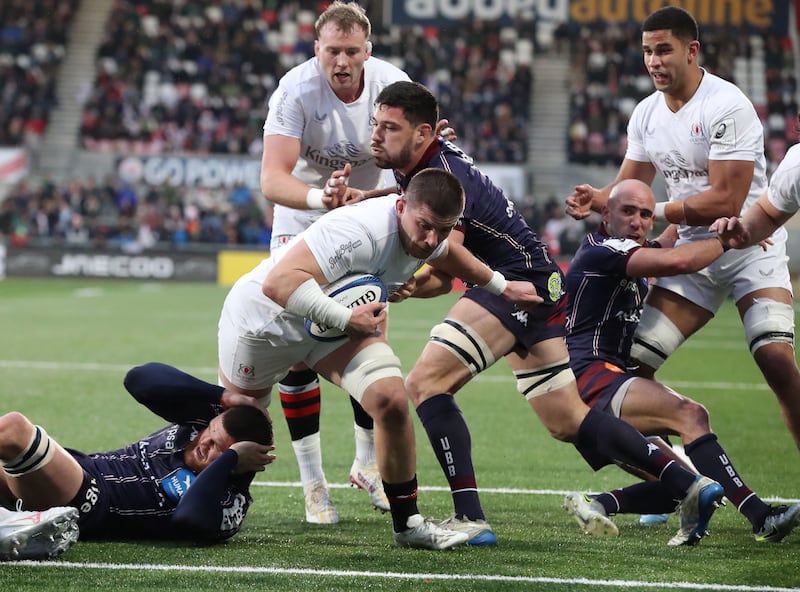 Nick Timoney scores a try