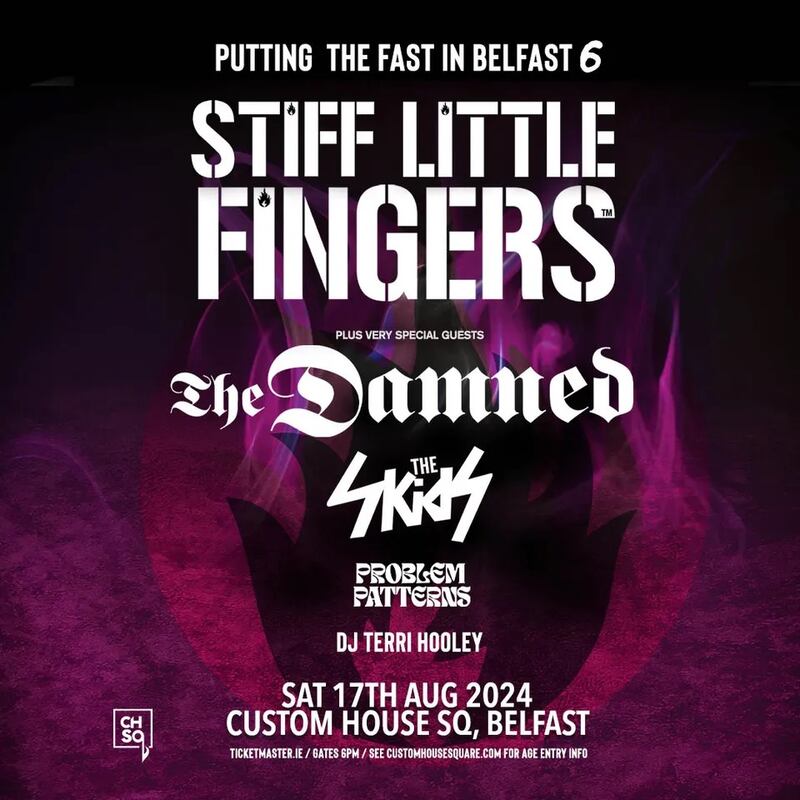 The poster for SLF's Putting The Fast in Belfast 6